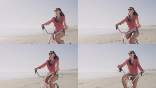 通往幸福的最佳途径是骑自行车高清在线视频素材下载