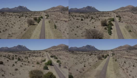 乡村沙漠道路驾驶高清在线视频素材下载
