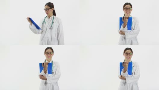 年轻的女医生高清在线视频素材下载