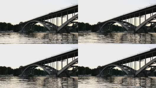 拱桥黄昏高清在线视频素材下载