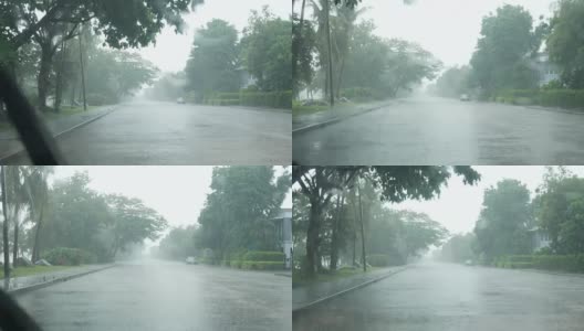 雨天高清在线视频素材下载