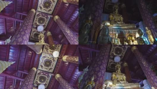 泰国大城府的佛像高清在线视频素材下载