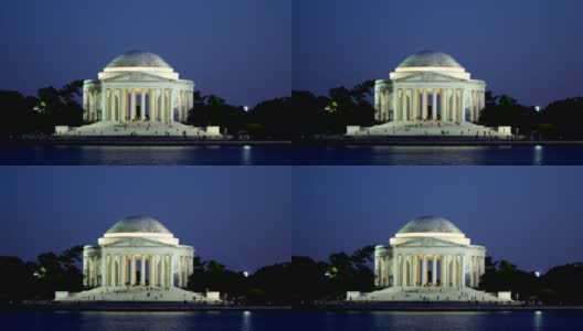 杰斐逊纪念堂高清在线视频素材下载