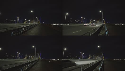 汽车通过佛山大桥，中国股票视频高清在线视频素材下载