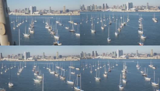 圣地亚哥Marina的Car POV慢镜头180fps高清在线视频素材下载