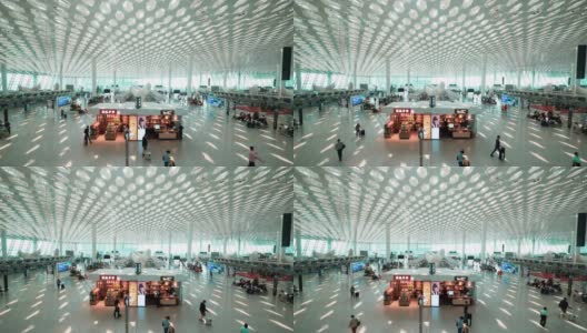现代深圳机场高清在线视频素材下载
