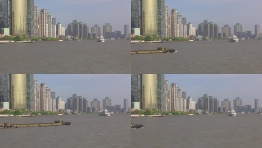 中国上海浦东及内河交通高清在线视频素材下载