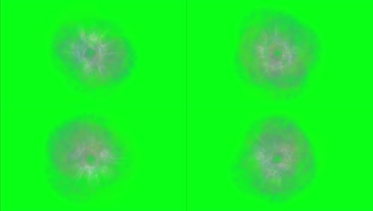 绿色屏幕上的时空漩涡隧道高清在线视频素材下载