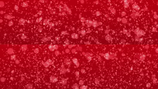 粒子斑点红4k高清在线视频素材下载