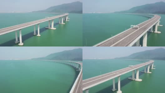 香港港珠澳大桥高清在线视频素材下载