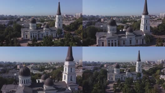 普列奥布拉任斯基大教堂高清在线视频素材下载