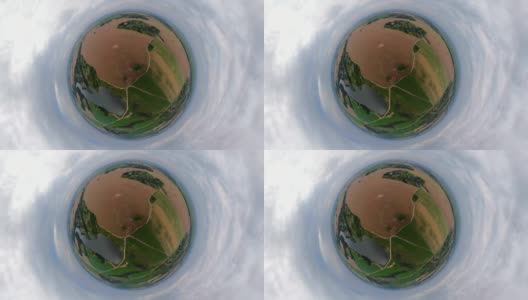 农村景观VR360高清在线视频素材下载