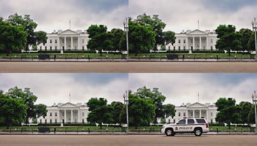 白宫。华盛顿特区高清在线视频素材下载