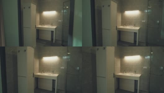 公寓浴室拍摄高清在线视频素材下载
