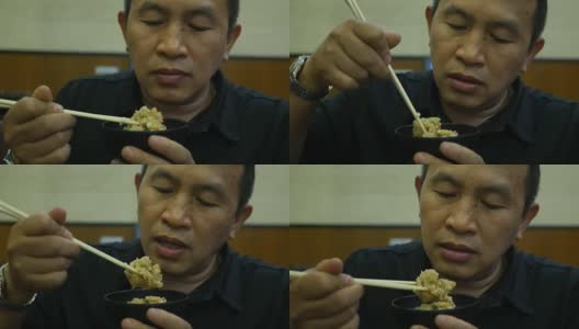 亚洲男人吃东西高清在线视频素材下载