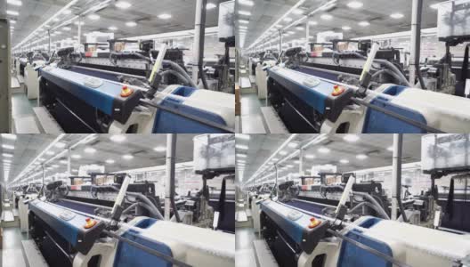 牛仔纺织工业高清在线视频素材下载