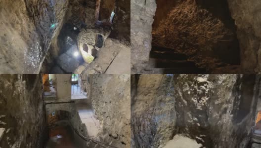 隆达水雷埃尔塔霍河隧道毁于西班牙高清在线视频素材下载