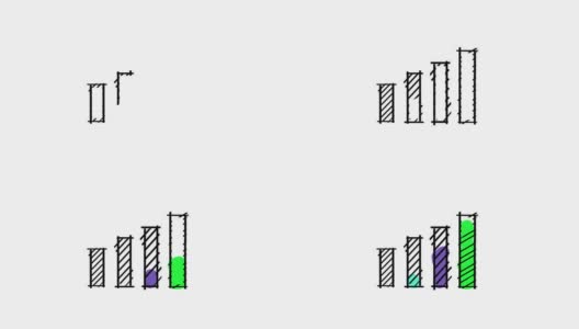 图表显示动画高清在线视频素材下载