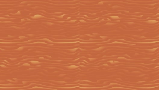 垂直橙色抽象三维波浪线，干净和软背景动画，股票视频高清在线视频素材下载