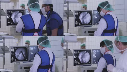 4K腹腔镜下腹部手术。高清在线视频素材下载