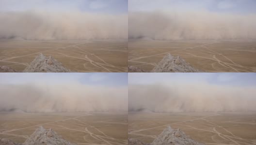 阿富汗的沙漠风暴高清在线视频素材下载