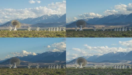 加利福尼亚的欧文斯天文台，时间流逝高清在线视频素材下载