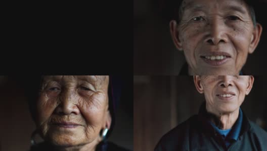 老少数民族华人在农村的房子高清在线视频素材下载