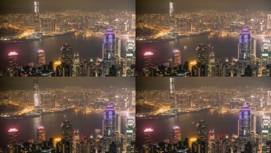 4K香港黄金城全景高清在线视频素材下载