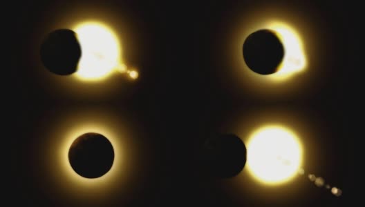 日食-全蚀高清在线视频素材下载