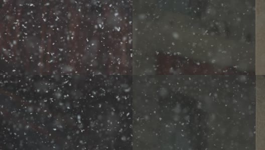 雪落高清在线视频素材下载