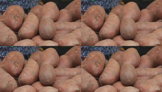 公开市场-展出的红薯高清在线视频素材下载