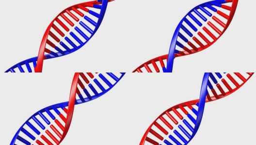 3D DNA编码(脱氧核糖核酸)高清在线视频素材下载