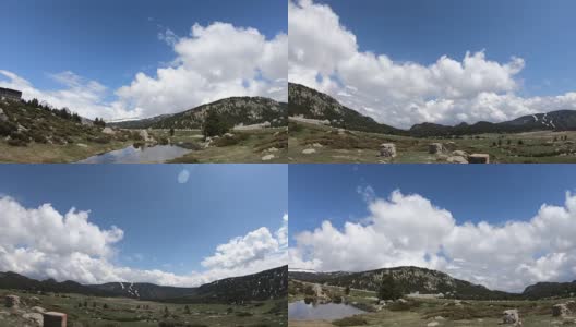 法国卡普西尔的比利牛斯山脉高清在线视频素材下载