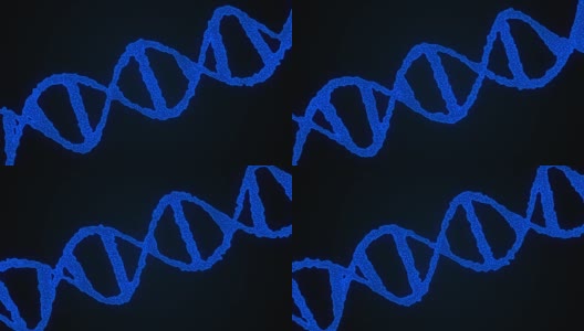 DNA的抽象背景高清在线视频素材下载