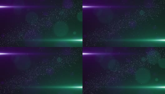 粒子紫绿色事件游戏预告片标题电影音乐会舞台背景循环高清在线视频素材下载