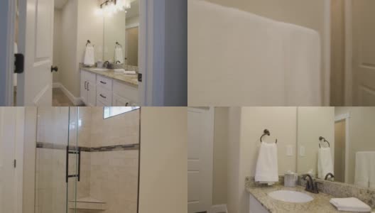 住宅家庭浴室高清在线视频素材下载
