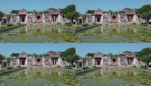 越南会安的蔡巴木庙。自1999年以来，会安被联合国教科文组织列为世界文化遗产。高清在线视频素材下载