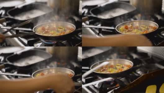 烤玉米粥高清在线视频素材下载