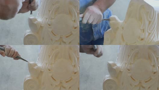 石匠雕刻3高清在线视频素材下载