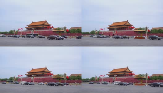 天安门建筑是中华人民共和国的象征高清在线视频素材下载