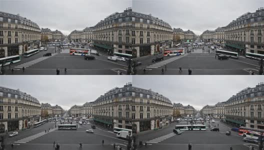 巴黎国家歌剧院大道高清在线视频素材下载