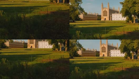 国王学院，剑桥，英国高清在线视频素材下载
