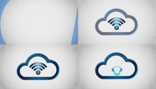 wifi和云设计，视频动画高清在线视频素材下载