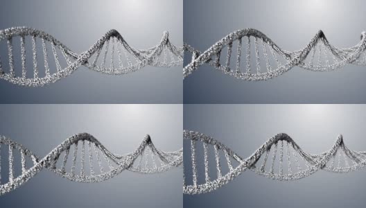 神经丛DNA分子模型高清在线视频素材下载