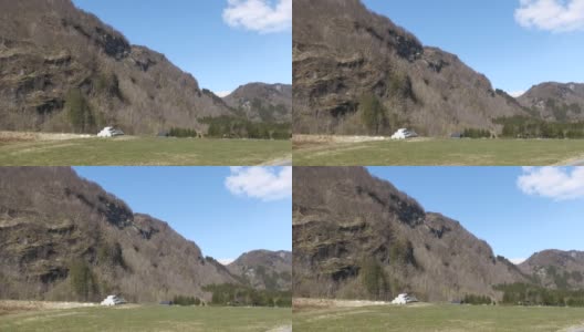 挪威哈丹吉尔的山腰高清在线视频素材下载