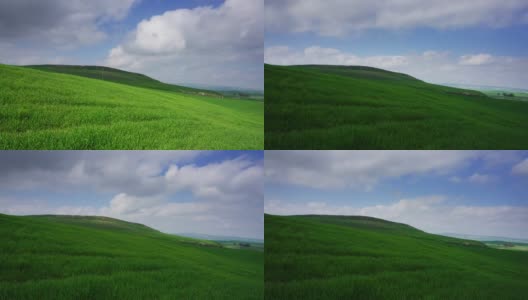 绿草山在摩洛哥，非洲，时间推移高清在线视频素材下载