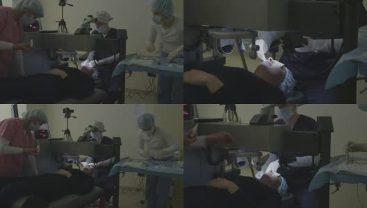 激光眼科手术高清在线视频素材下载