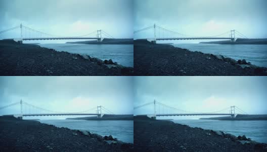 冰岛Jokulsarlon大桥高清在线视频素材下载