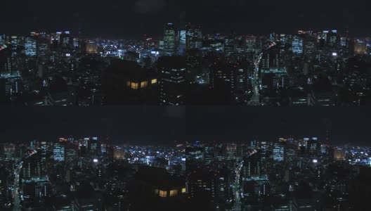 东京之夜，日本高清在线视频素材下载