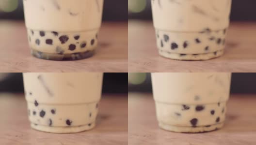台湾珍珠奶茶高清在线视频素材下载